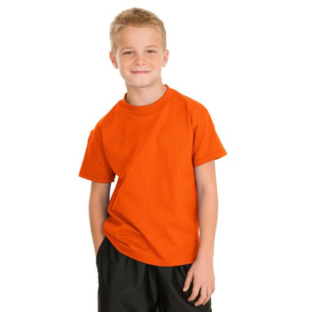 Hanes ®  - Youth Tagless ®  100%  Cotton T-Shirt.  5450