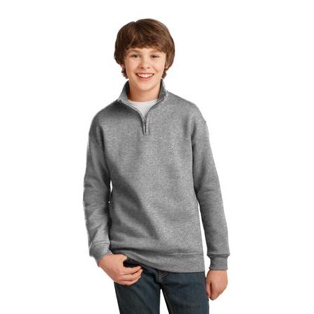 JERZEES ®  Youth 1/4-Zip Cadet Collar Sweatshirt. 995Y