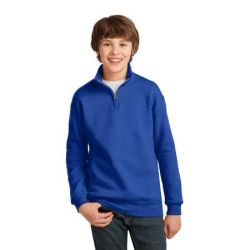 JERZEES ®  Youth 1/4-Zip Cadet Collar Sweatshirt. 995Y
