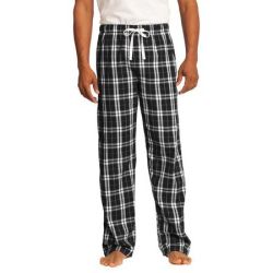 District ®  - Young Mens Flannel Plaid Pant. DT1800
